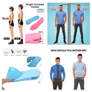 Height increases insoles